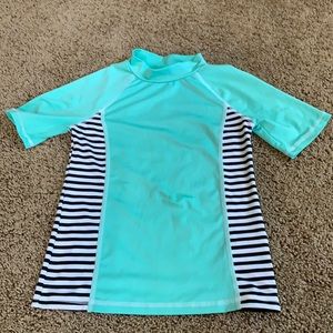 rash guard girls size M (7-8)